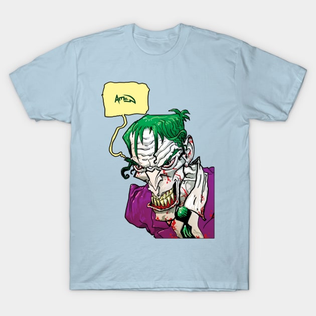 AMEN - What A Clown T-Shirt by Samax